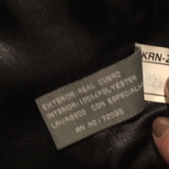 Juliet Michelle soft Leather tailored jacket - Picture 5 of 8